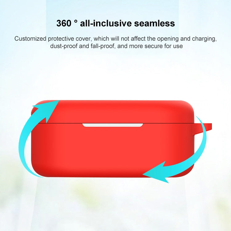 For OnePlus Buds Ace Bluetooth Earphone Silicone Protective Case(White) - Other Earphone Case by PMC TechLife | Online Shopping South Africa | PMC TechLife | Buy Now Pay Later Mobicred