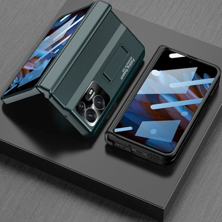 For OPPO Find N2 GKK Fold Magnetic Hinge Full Coverage Phone Case(Green) - free shipping - PMC TechLife - Order now!