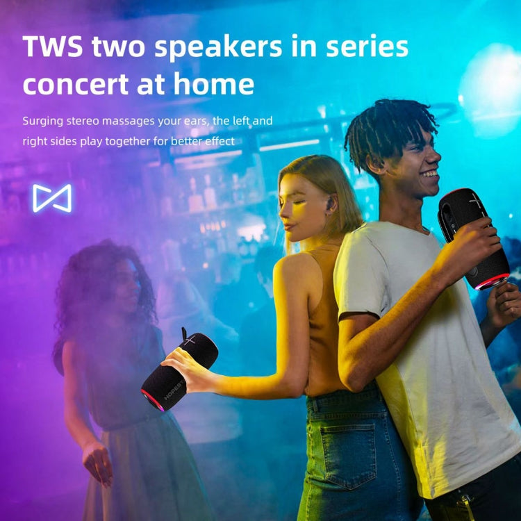 HOPESTAR P35 20W Outdoor IPX7 Waterproof TWS Wireless Bluetooth Speaker(Black) - free shipping - PMC TechLife - Order now!