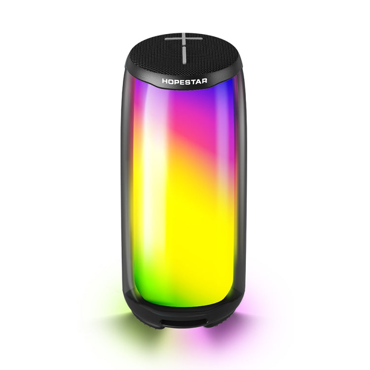 HOPESTAR P49 Tone Pulse RGB Light Waterproof Bluetooth Speaker(Black) - Desktop Speaker by HOPESTAR | Online Shopping South Africa | PMC Jewellery