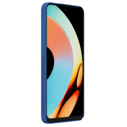 For Realme 10 Pro 5G NILLKIN Black Mirror Series Camshield PC Phone Case(Blue) - Realme 10 Pro Cases by NILLKIN | Online Shopping South Africa | PMC Jewellery