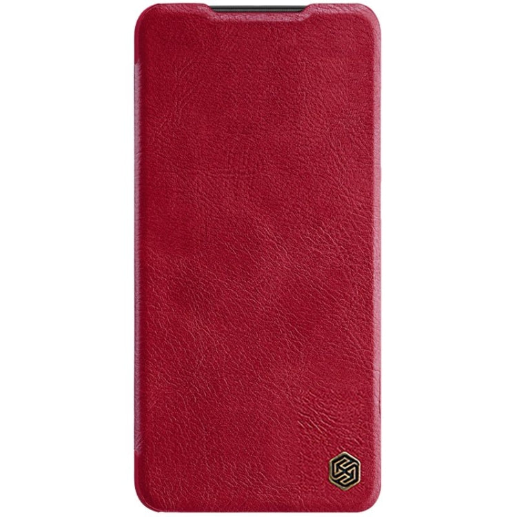 For Samsung Galaxy A14 5G NILLKIN QIN Series Crazy Horse Texture Leather Case(Red) - Galaxy Phone Cases by NILLKIN | Online Shopping South Africa | PMC TechLife | Buy Now Pay Later Mobicred