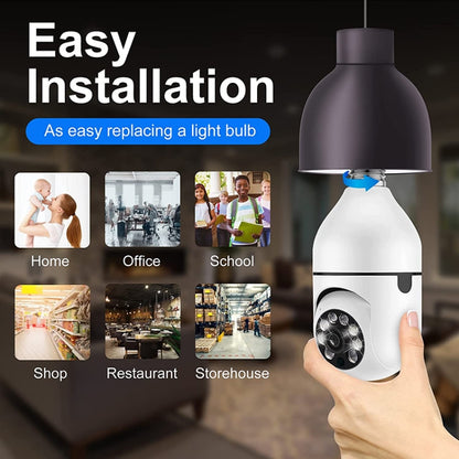 ESCAM 2.0MP 1080P Light Bulb WiFi Camera, Support IR Night Vision / Motion Detection / Two-way Voice - Light Bulb Camera by ESCAM | Online Shopping South Africa | PMC Jewellery