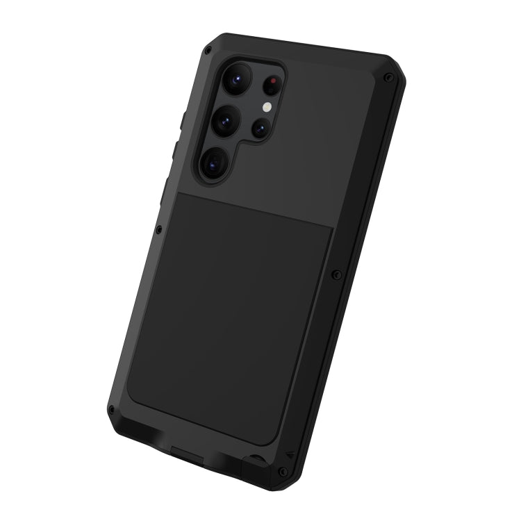 For Samsung Galaxy S23 Ultra 5G RedPepper 360 Full Body Rugged Metal Life Waterproof Phone Case(Black) - free shipping - PMC TechLife - Order now!