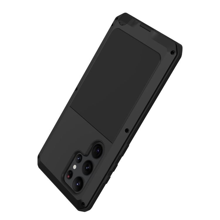 For Samsung Galaxy S23 Ultra 5G RedPepper 360 Full Body Rugged Metal Life Waterproof Phone Case(Black) - free shipping - PMC TechLife - Order now!