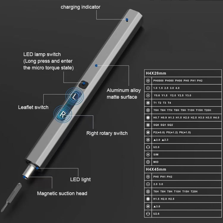 66 in 1 Multifunctional Mini Electric Screwdriver Set - Screwdriver Set by PMC TechLife | Online Shopping South Africa | PMC TechLife | Buy Now Pay Later Mobicred