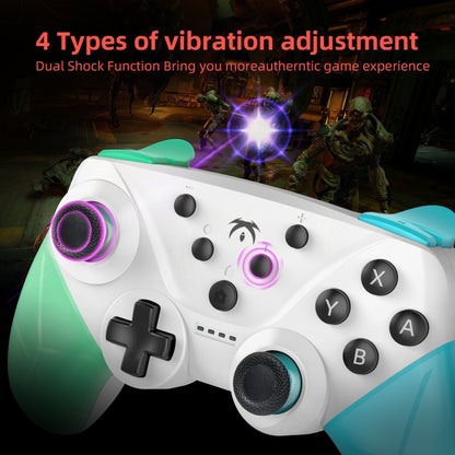 788 Bluetooth 5.0 Wireless Game Controller for Nintendo Switch(Green Blue) - Gamepads by PMC Jewellery | Online Shopping South Africa | PMC Jewellery