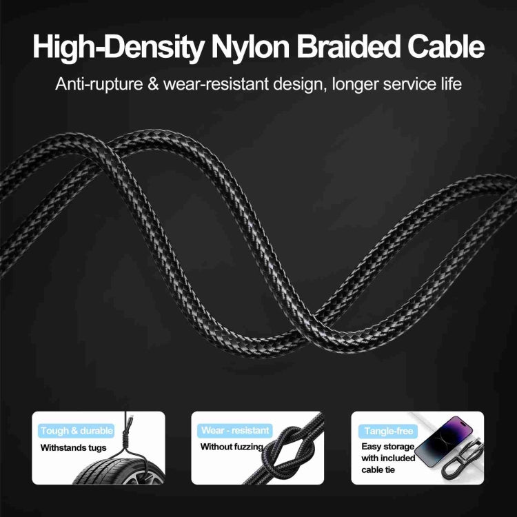 JOYROOM S-UL012A10 Extraordinary Series 2.4A USB-A to 8 Pin Fast Charging Data Cable, Cable Length:2m(White) - Normal Style Cable by JOYROOM | Online Shopping South Africa | PMC Jewellery