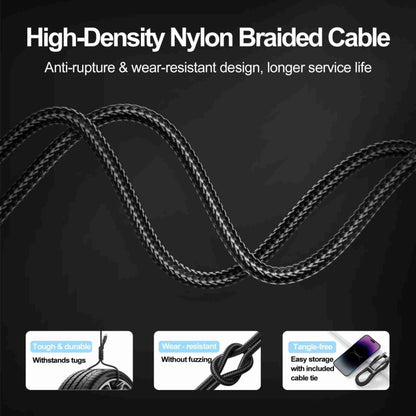JOYROOM S-UM018A10 Extraordinary Series 2.4A USB-A to Micro USB Fast Charging Data Cable, Cable Length:2m(White) - Micro USB Cable by JOYROOM | Online Shopping South Africa | PMC Jewellery