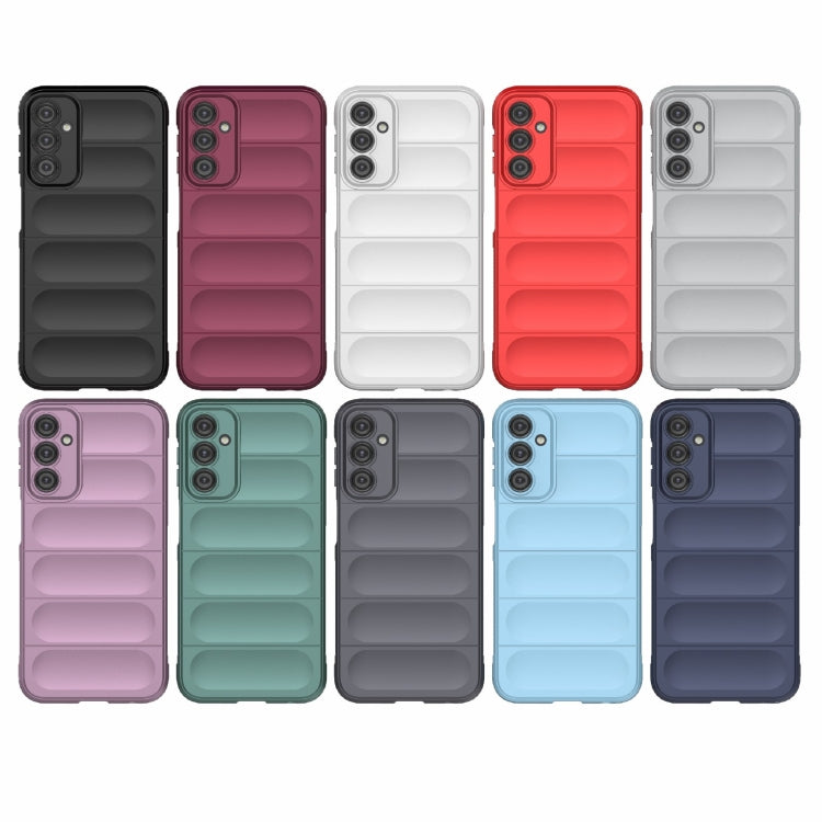 For Samsung Galaxy A24 5G / A24 4G Magic Shield TPU + Flannel Phone Case(Light Blue) - free shipping - PMC TechLife - Order now!