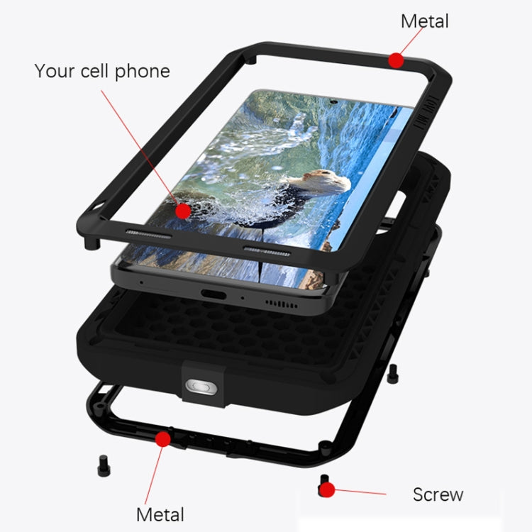 For Xiaomi 13 Pro LOVE MEI Metal Shockproof Life Waterproof Dustproof Phone Case(Army Green) - free shipping - PMC TechLife - Order now!