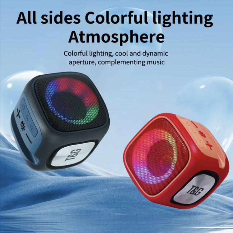 T&G TG359 Portable Outdoor LED Wireless Bluetooth Speaker(Dark Green) - free shipping - PMC TechLife - Order now!