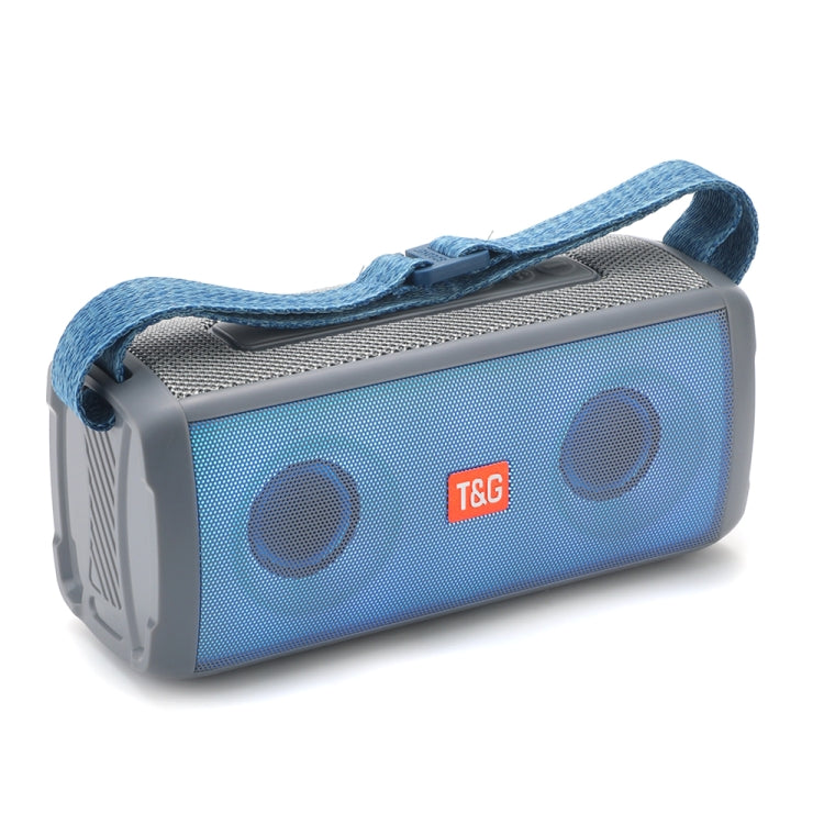 T&G TG345 Portable Outdoor Color LED Wireless Bluetooth Speaker(Gray) - Desktop Speaker by T&G | Online Shopping South Africa | PMC Jewellery