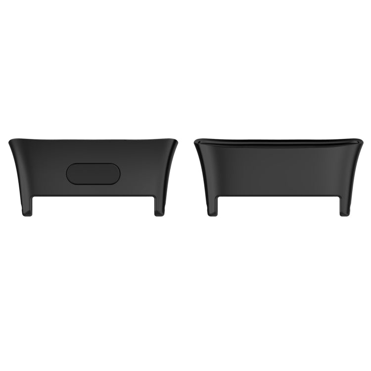 For Xiaomi Redmi Watch 3 / Mi Watch Lite 3 1 Pair Metal Watch Band Connector(Black) -  by PMC TechLife | Online Shopping South Africa | PMC TechLife