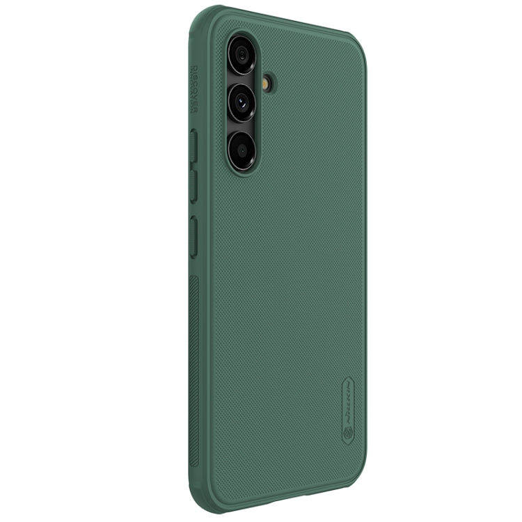 For Samsung Galaxy A54 5G NILLKIN Super Frosted Shield Pro PC + TPU Phone Case(Green) - Galaxy Phone Cases by NILLKIN | Online Shopping South Africa | PMC TechLife | Buy Now Pay Later Mobicred