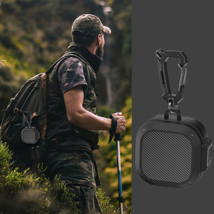 Wireless Earphones Silicone Case with Switch & Carabiner for Samsung Galaxy Buds Live / Buds2 / Buds Pro / Buds2 Pro(Black Red) - Samsung Earphone Case by PMC TechLife | Online Shopping South Africa | PMC TechLife | Buy Now Pay Later Mobicred