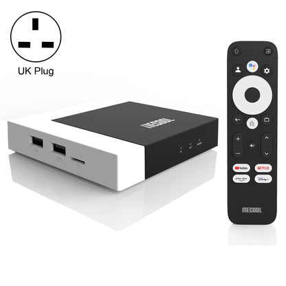 MECOOL KM7 Plus Android 10.0 Smart TV Set Top Box, Amlogic S905Y4 Quad Core, 2GB+16GB, Plug Type:UK Plug - Amlogic S905 by MECOOL | Online Shopping South Africa | PMC Jewellery