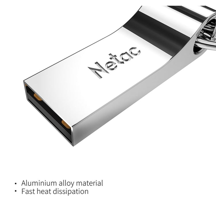 Netac U275 64GB USB 2.0 Secure Encryption Aluminum Alloy U Disk - free shipping - PMC TechLife - Order now!