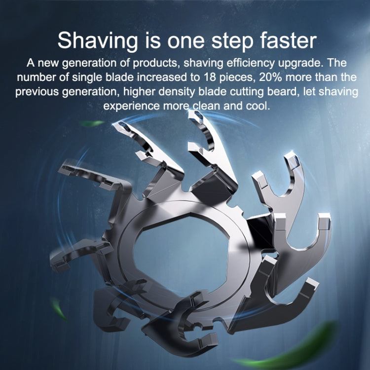 Original Xiaomi Mijia Electric Shaver S101 with 3 Cutter Head IPX7 Waterproof(Blue) - free shipping - PMC TechLife - Order now!