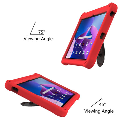 For Lenovo Tab M10 Plus 10.6 3rd Gen 2022 Spider King Silicone Protective Tablet Case(Red) - For Lenovo by PMC Jewellery | Online Shopping South Africa | PMC Jewellery