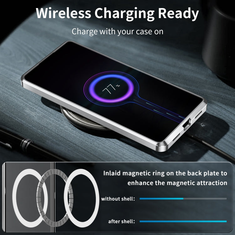 For Xiaomi 13 Pro MagSafe Magnetic Frosted Metal Phone Case(Silver) - free shipping - PMC TechLife - Order now!