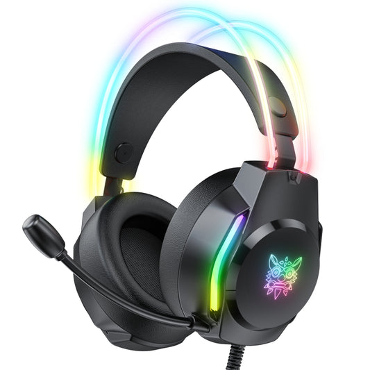 X26 USB+3.5mm RGB Wired Gaming Headset(Black) - Multimedia Headset by PMC Jewellery | Online Shopping South Africa | PMC Jewellery