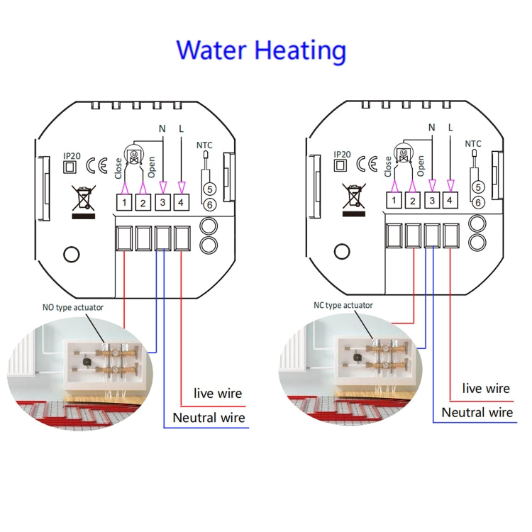 BHT-2002GALM 220V Smart Home Heating Thermostat Water Heating WiFi Thermostat(Black) - Thermostat & Thermometer by PMC TechLife | Online Shopping South Africa | PMC TechLife