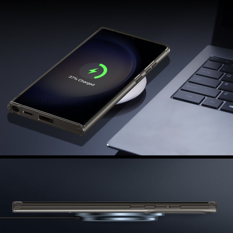 For Samsung Galaxy S23 Ultra 5G LK 3 in 1 MagSafe Magnetic Holder Phone Case(Black) - Galaxy S23 Ultra 5G Cases by PMC TechLife | Online Shopping South Africa | PMC TechLife