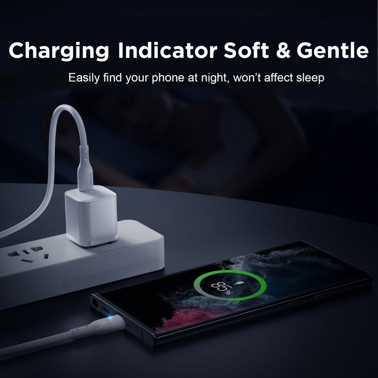 JOYROOM S-CC100A13 100W USB-C / Type-C to USB-C / Type-C Fast Charging Data Cable, Length:1.2m(White) - USB-C & Type-C Cable by JOYROOM | Online Shopping South Africa | PMC Jewellery