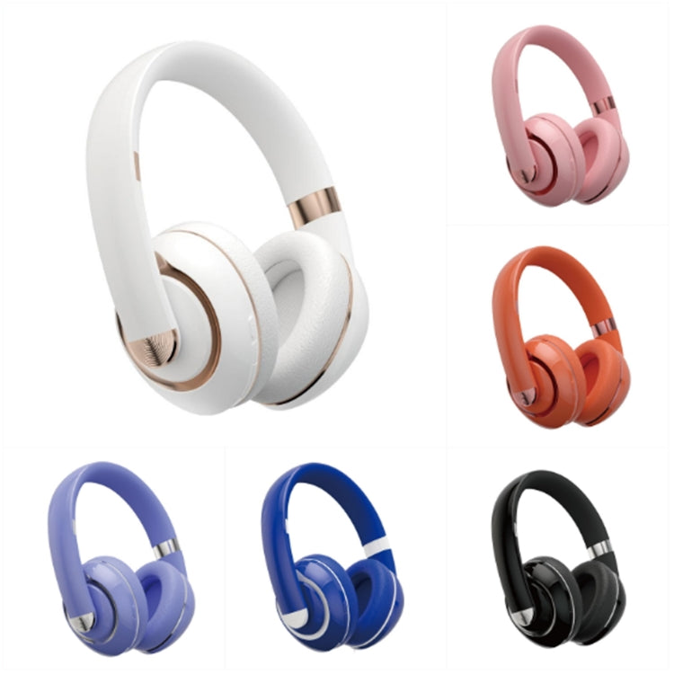KE22 Folded Noise Reduction Wireless Bluetooth Headphones(White) - Headset & Headphone by PMC TechLife | Online Shopping South Africa | PMC TechLife