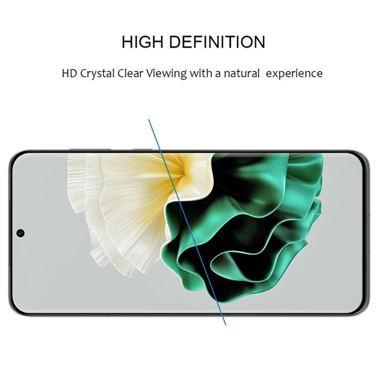 For Huawei P60 / P60 Pro / P60 Art Edge Glue 3D Curved Edge Full Screen Tempered Glass Film - Huawei Tempered Glass by PMC Jewellery | Online Shopping South Africa | PMC Jewellery