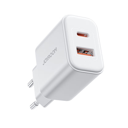 J0YROOM TCF05 20W USB+USB-C/Type-C Fast Charger, Specification:EU Plug(White) - USB Charger by JOYROOM | Online Shopping South Africa | PMC Jewellery