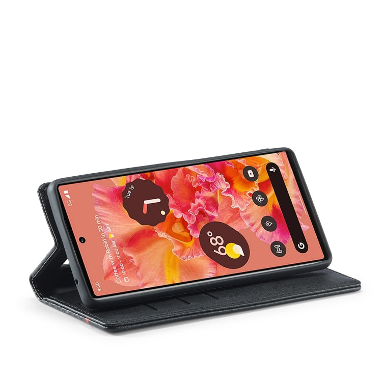 For Google Pixel 7a LC.IMEEKE Carbon Fiber Leather Phone Case(Horizontal Black) - free shipping - PMC TechLife - Order now!