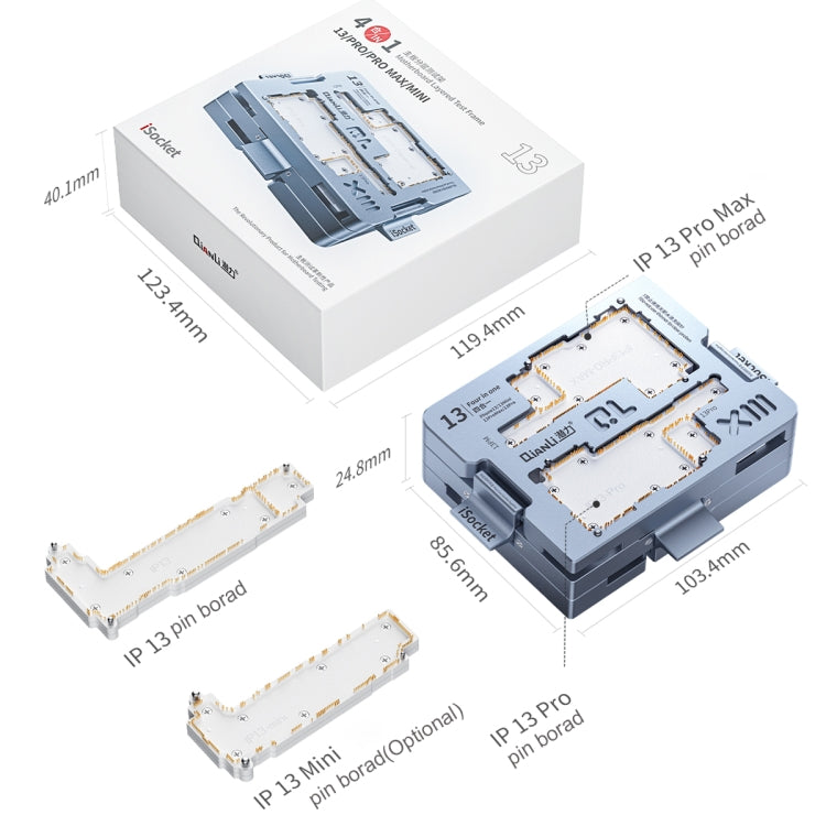 Qianli iSocket Motherboard Layered Test Fixture For iPhone 13 Series - Repair Fixture by QIANLI | Online Shopping South Africa | PMC Jewellery