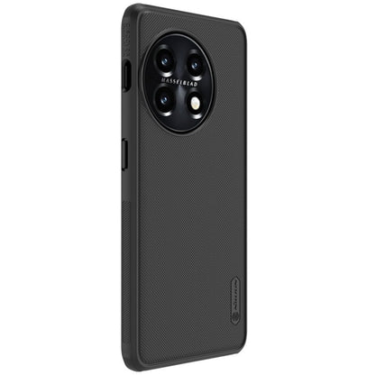 For OnePlus 11 NILLKIN Frosted Shield Pro PC + TPU Phone Case(Black) - OnePlus Cases by NILLKIN | Online Shopping South Africa | PMC Jewellery