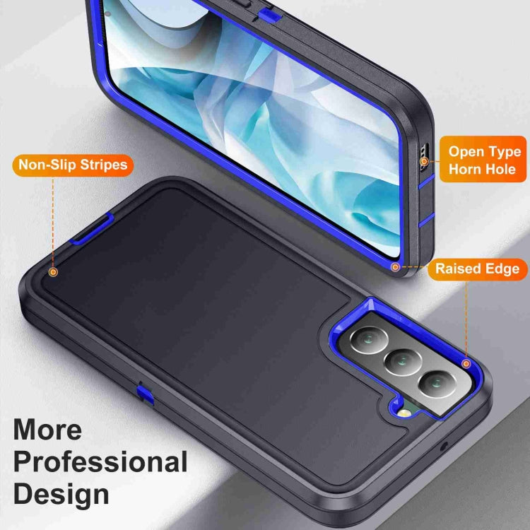 For Samsung Galaxy S23 5G Life Waterproof Rugged Phone Case(Dark Blue + Royal Blue) - free shipping - PMC TechLife - Order now!