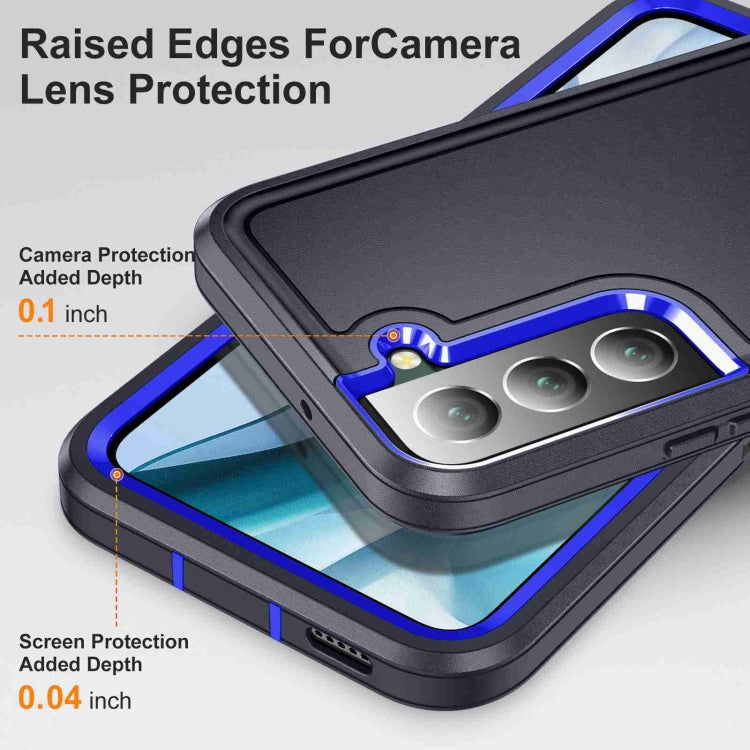 For Samsung Galaxy S23 5G Life Waterproof Rugged Phone Case(Dark Blue + Royal Blue) - free shipping - PMC TechLife - Order now!
