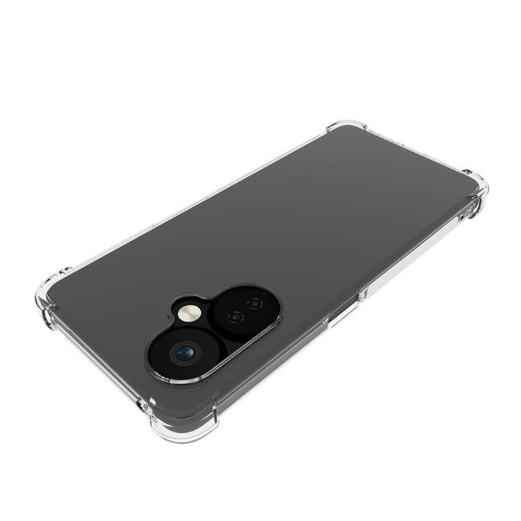 For OnePlus Nord CE 3 Lite Shockproof Non-slip Thickening TPU Phone Case(Transparent) - free shipping - PMC TechLife - Order now!