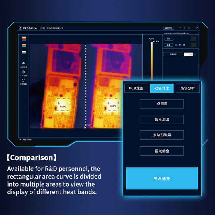 Qianli MEGA-IDEA Super IR Cam 2S 3D Infrared Thermal Imaging Analyzing Camera - Test Tools by QIANLI | Online Shopping South Africa | PMC Jewellery