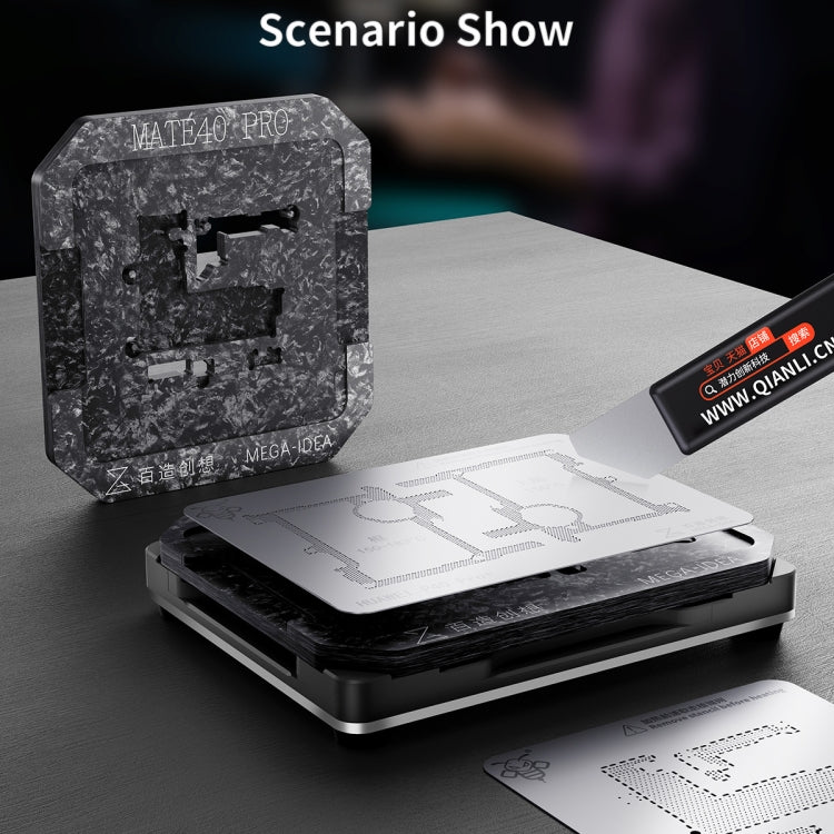 For Huawei Mate 40 Pro Qianli Mega-idea Multi-functional Middle Frame Positioning BGA Reballing Platform - Repair Platform by QIANLI | Online Shopping South Africa | PMC TechLife | Buy Now Pay Later Mobicred