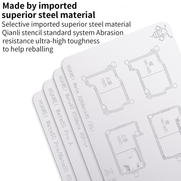 For Huawei Nova 6 5G / Honor V30 Qianli Mega-idea Multi-functional Middle Frame Positioning BGA Reballing Platform - Repair Platform by QIANLI | Online Shopping South Africa | PMC Jewellery