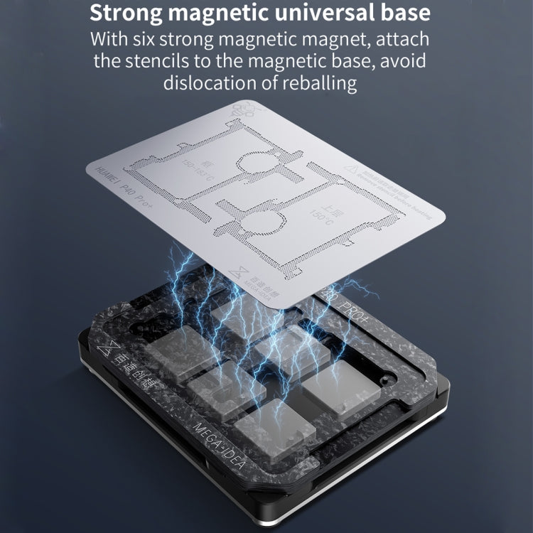 For Huawei P40 Pro+ Qianli Mega-idea Multi-functional Middle Frame Positioning BGA Reballing Platform - free shipping - PMC TechLife - Order now!