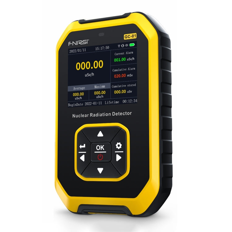 Fnirsi GC01 Home Lndustrial Marble Radioactive X / Y Ray Nuclear Radiation Detector Geiger Counter(Yellow) - free shipping - PMC TechLife - Order now!