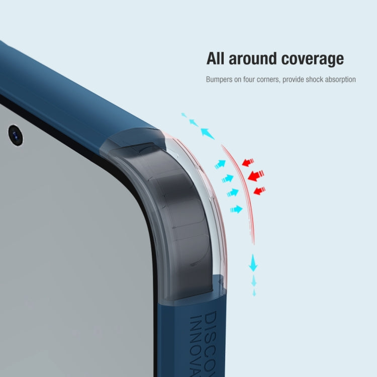 For Meizu 20 Pro NILLKIN Frosted Shield Pro PC + TPU Phone Case(Blue) - free shipping - PMC TechLife - Order now!