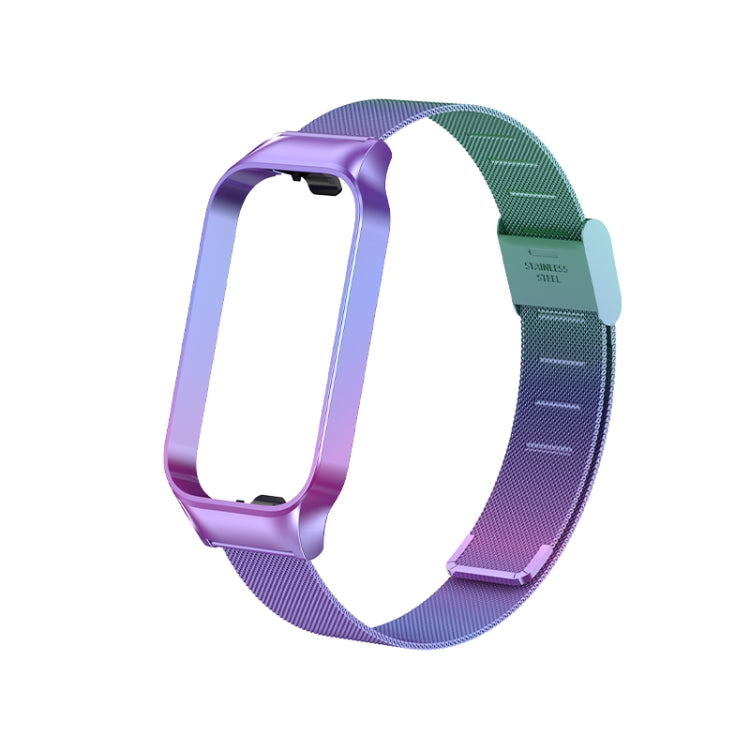 For Redmi Band 2 Milan Buckle Metal Watch Band(Colorful) - Smart Wear by PMC Jewellery | Online Shopping South Africa | PMC Jewellery