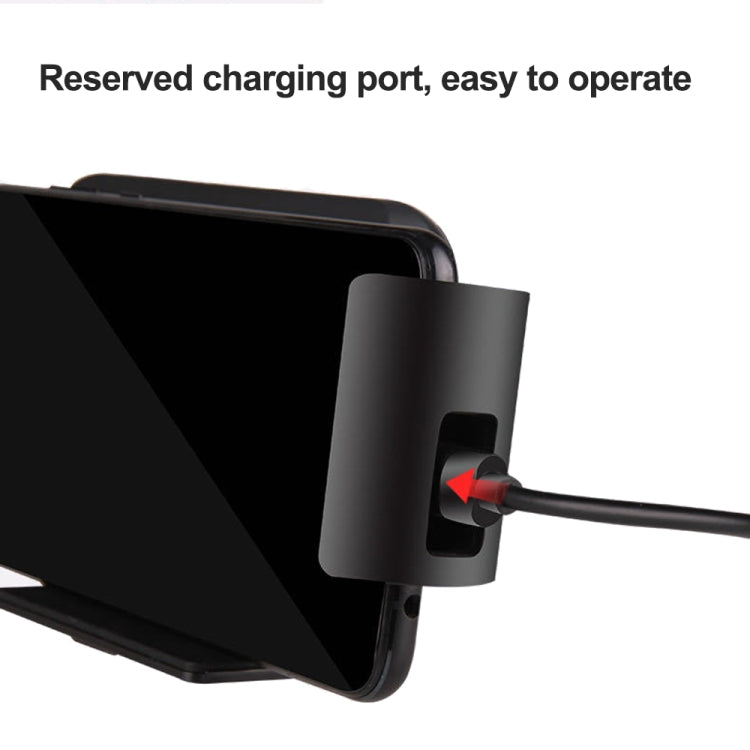 For Samsung Galaxy Z Fold4 / 3 S1 Car Horizontal Navigation Phone Holder Wireless Charger(Black) - Wireless Charger Holders by PMC TechLife | Online Shopping South Africa | PMC TechLife