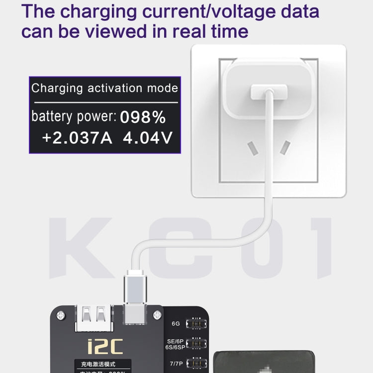 i2C KC01 Multi-function Comprehensive Battery Repair Instrument for iPhone 6-14 Pro Max, Version:Standard Version - Test Tools by PMC Jewellery | Online Shopping South Africa | PMC Jewellery