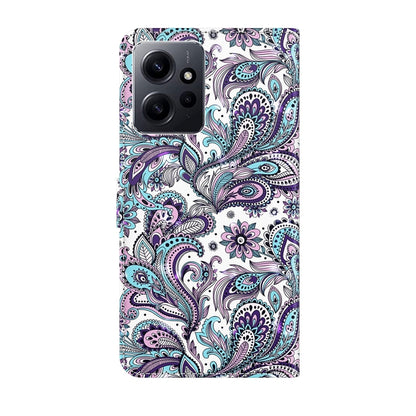 For Xiaomi Redmi Note 12 4G Global 3D Painting Pattern Flip Leather Phone Case(Swirl Pattern) - Note 12 Cases by PMC Jewellery | Online Shopping South Africa | PMC Jewellery