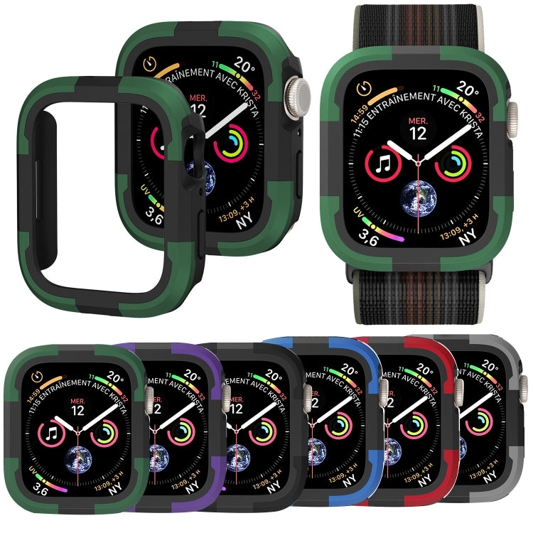 For Apple Watch Series 8 & 7 45mm Armor Frame Watch Case(Grey) - Smart Wear by PMC TechLife | Online Shopping South Africa | PMC TechLife