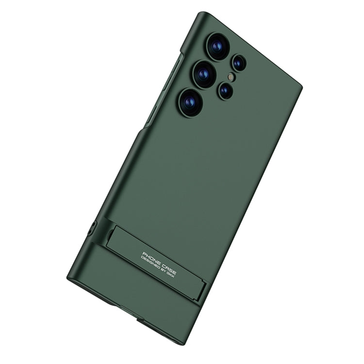 For Samsung Galaxy S23 Ultra 5G GKK Triumph Ultra Thin Full Coverage Phone Case with Stand(Green) - Galaxy S23 Ultra 5G Cases by GKK | Online Shopping South Africa | PMC TechLife